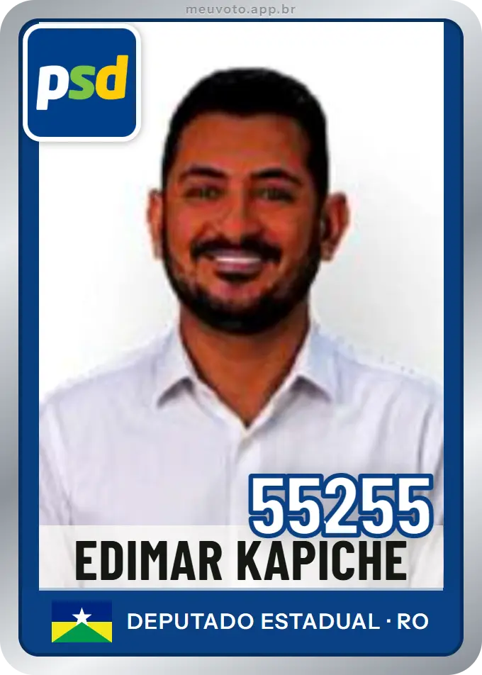 Carta de Edimar Kapiche, número 55255, PSD