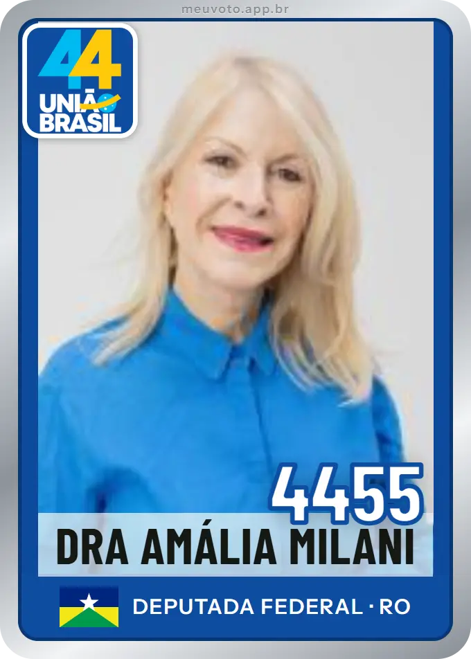 Carta de Dra Amália Milani, número 4455, União