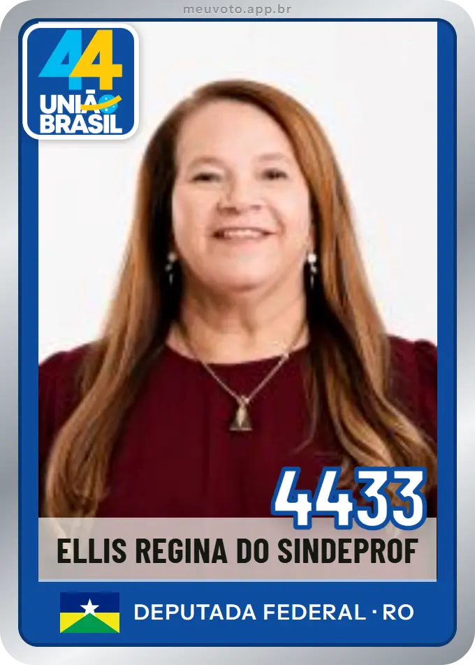 Carta de Ellis Regina do Sindeprof, número 4433, União