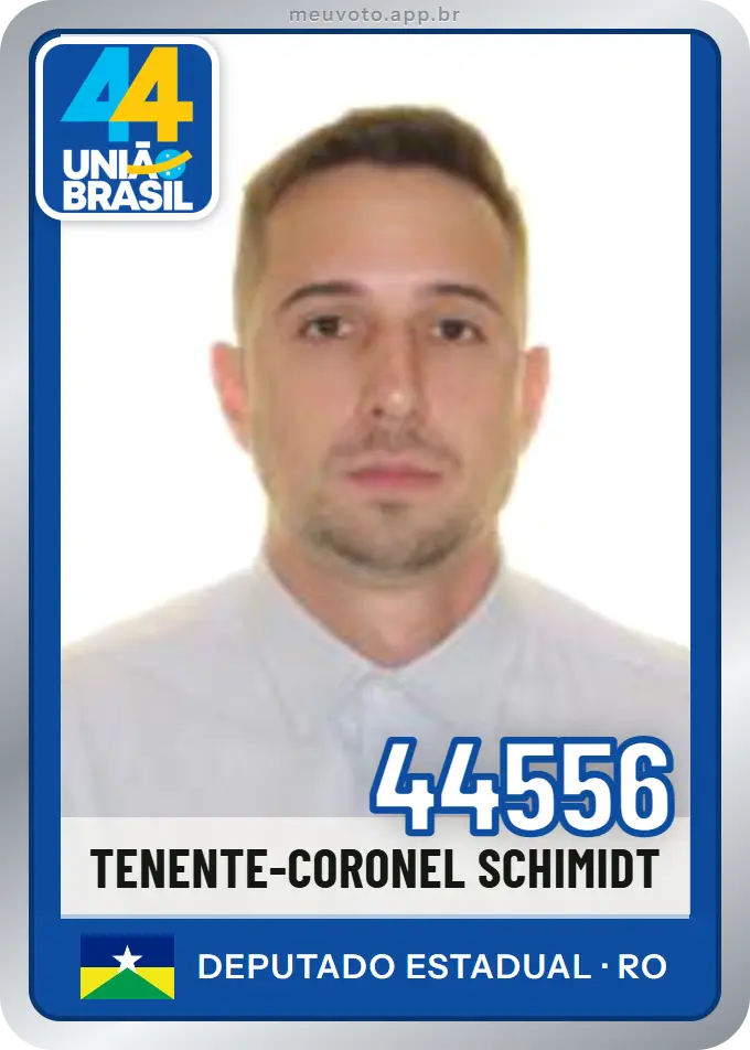 Carta de Tenente-Coronel Schimidt, número 44556, União