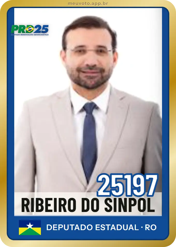 Carta de Ribeiro do Sinpol, número 25197, PRD