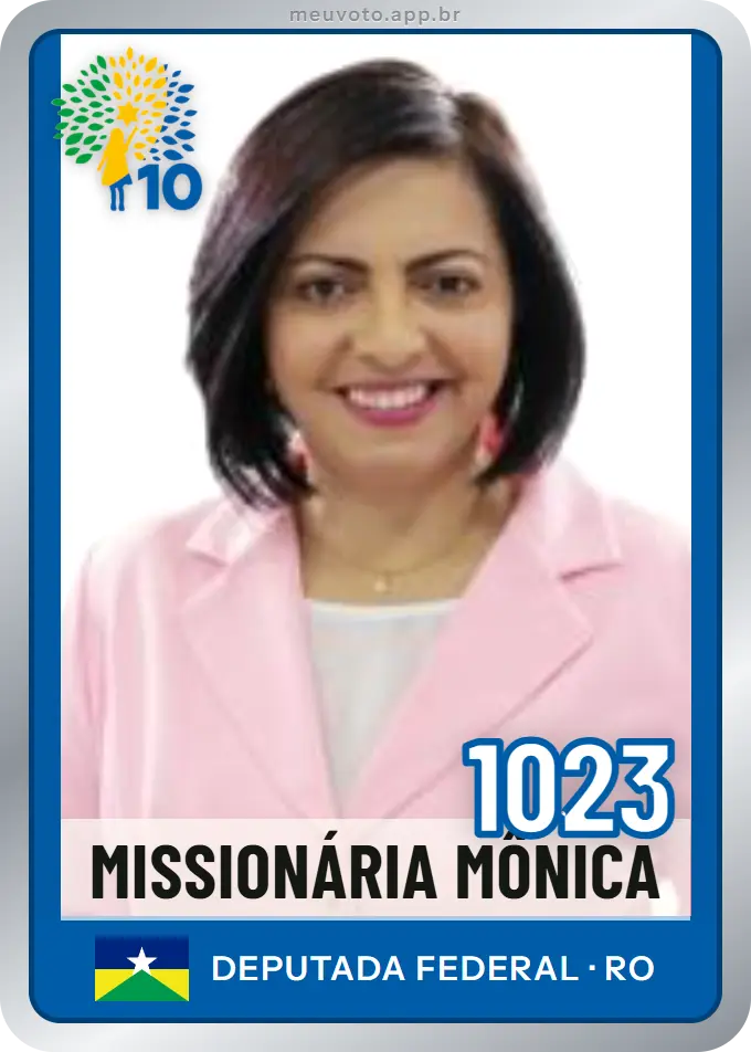 Carta de Missionária Mônica, número 1023, Republicanos
