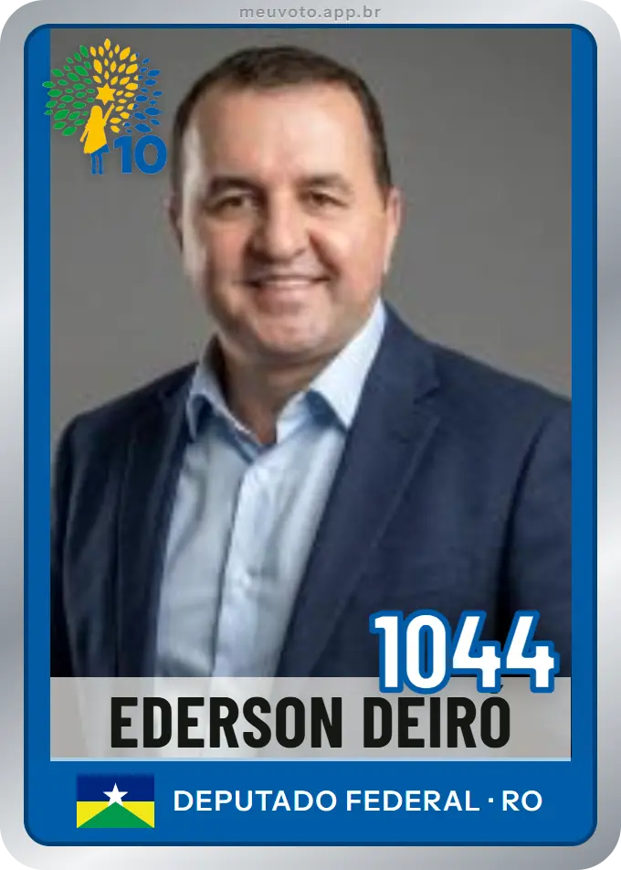 Carta de Ederson Deiró, número 1044, Republicanos