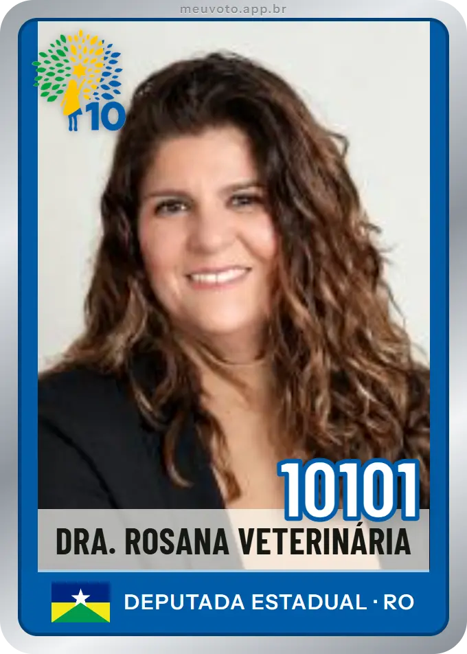 Carta de Dra. Rosana Veterinária, número 10101, Republicanos