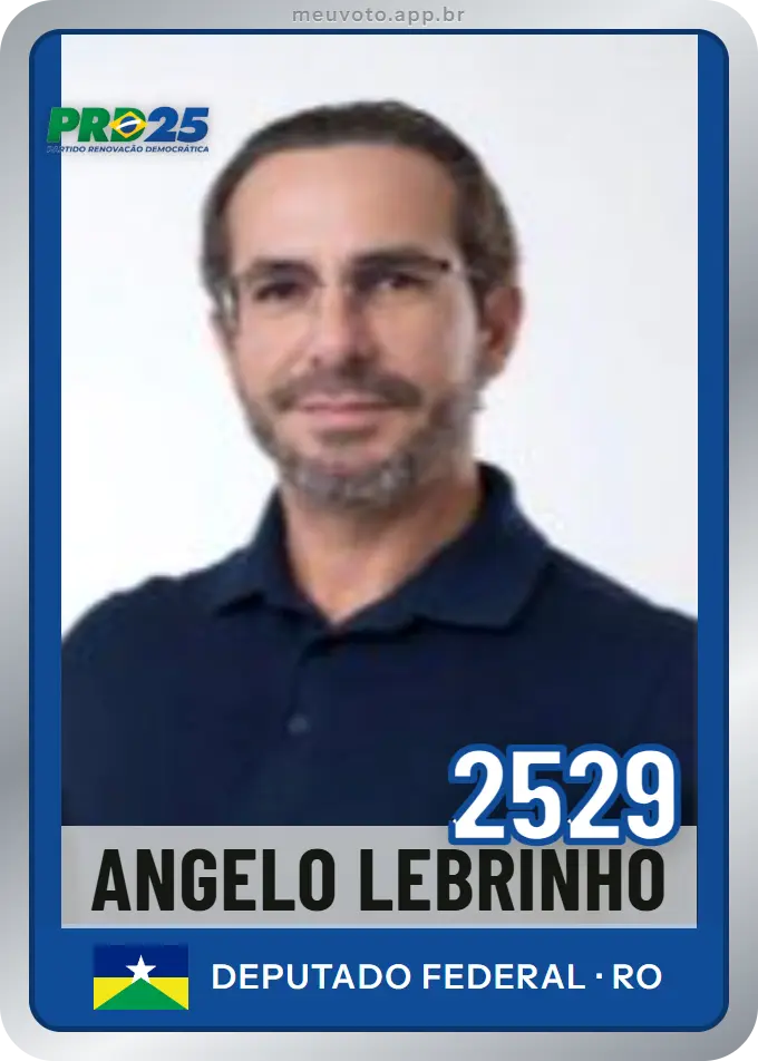 Carta de Angelo Lebrinho, número 2529, PRD