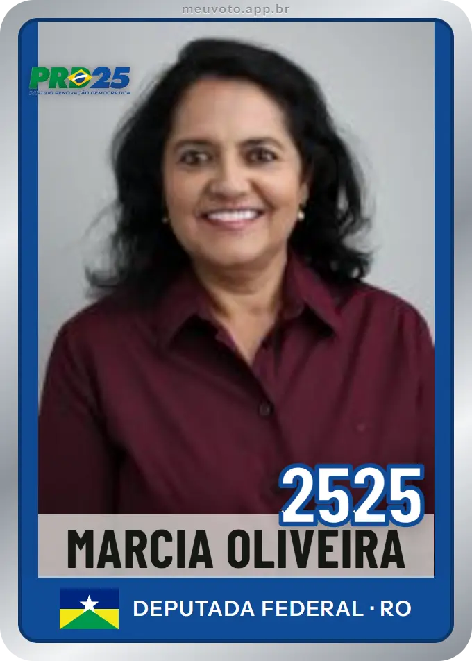 Carta de Marcia Oliveira, número 2525, PRD