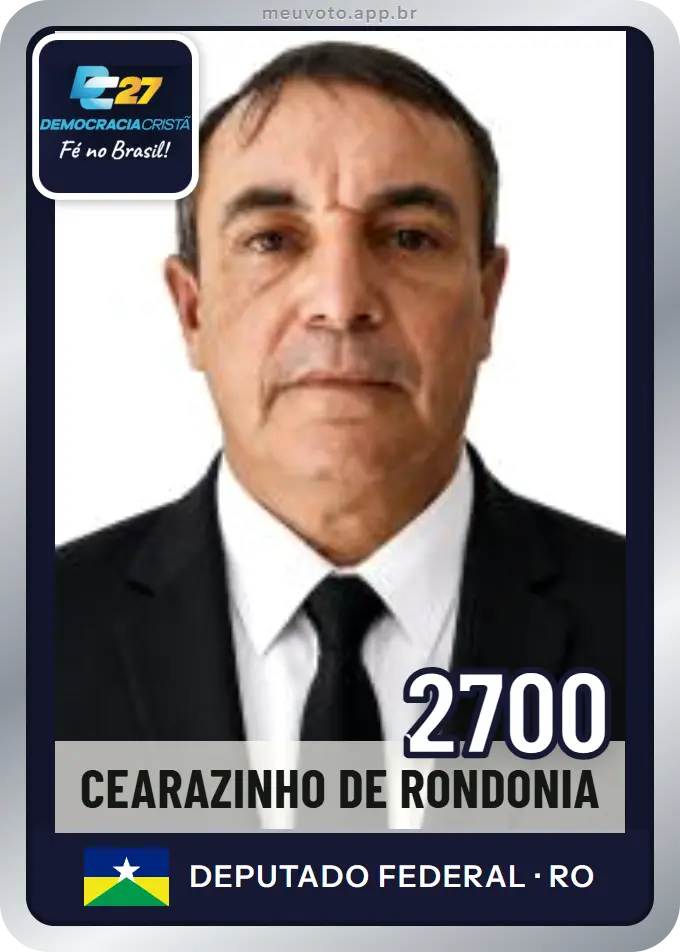 Carta de Cearazinho de Rondonia, número 2700, DC