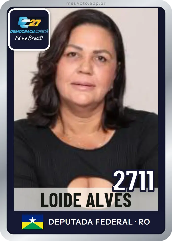 Carta de Loide Alves, número 2711, DC