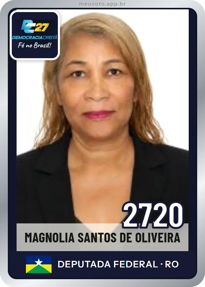 Carta de Magnolia Santos de Oliveira, número 2720, DC