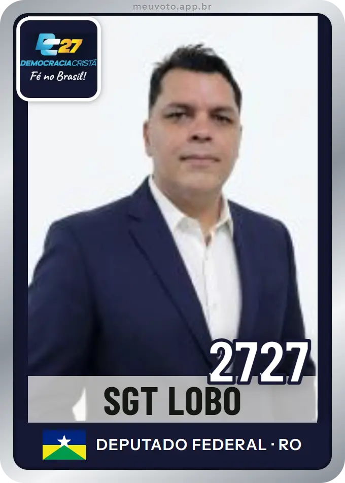 Carta de Sgt Lobo, número 2727, DC