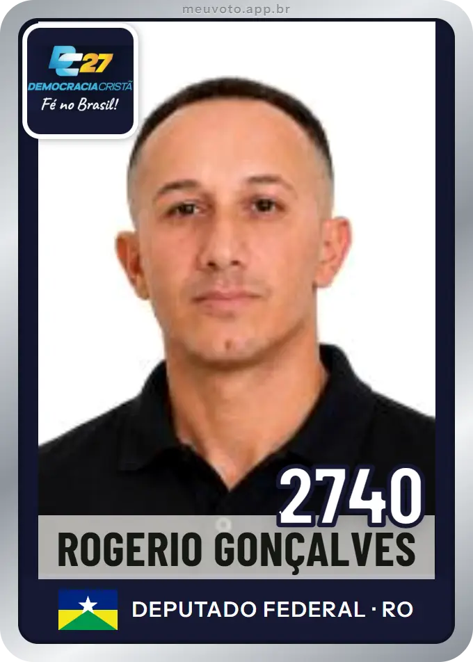 Carta de Rogerio Gonçalves, número 2740, DC