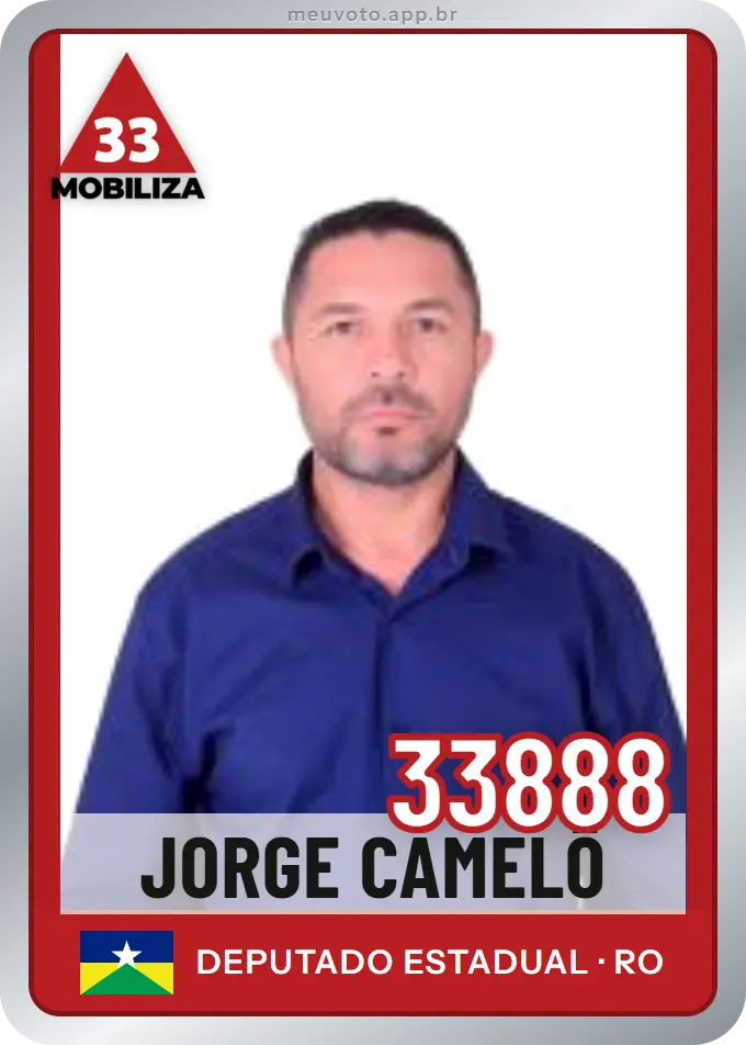 Carta de Jorge Camelô, número 33888, Mobiliza