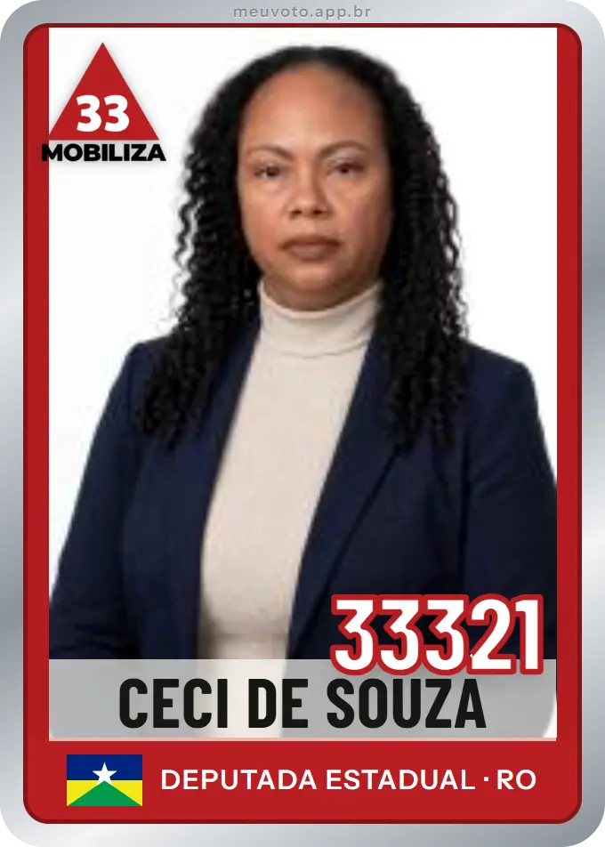 Carta de Ceci de Souza, número 33321, Mobiliza