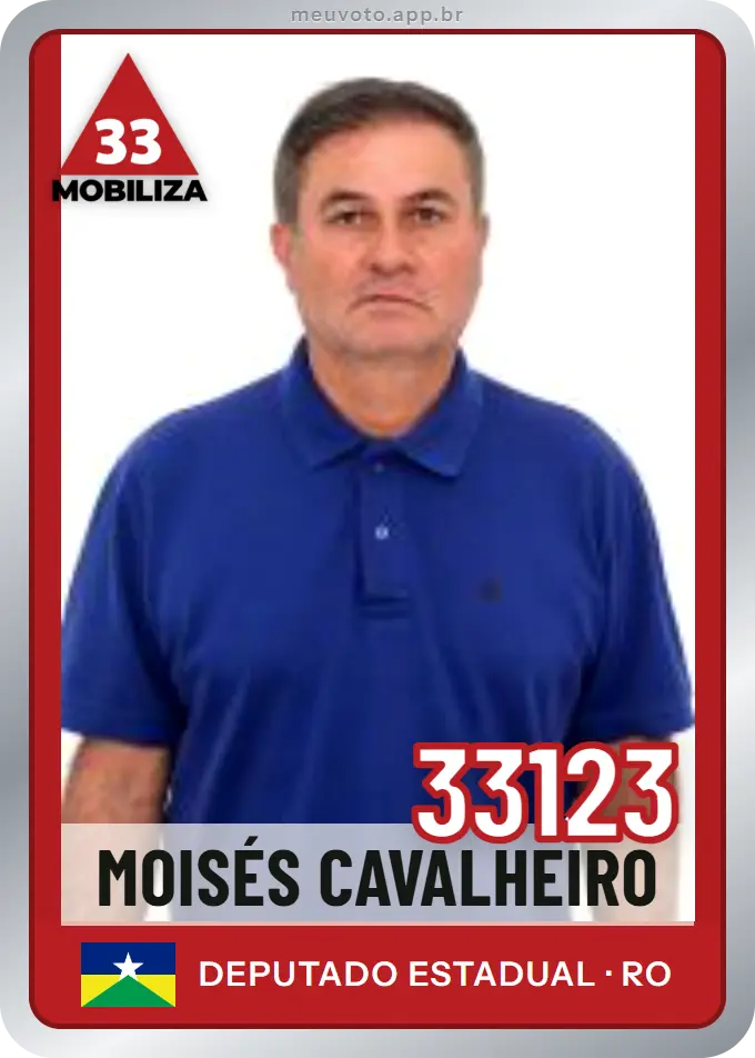 Carta de Moisés Cavalheiro, número 33123, Mobiliza