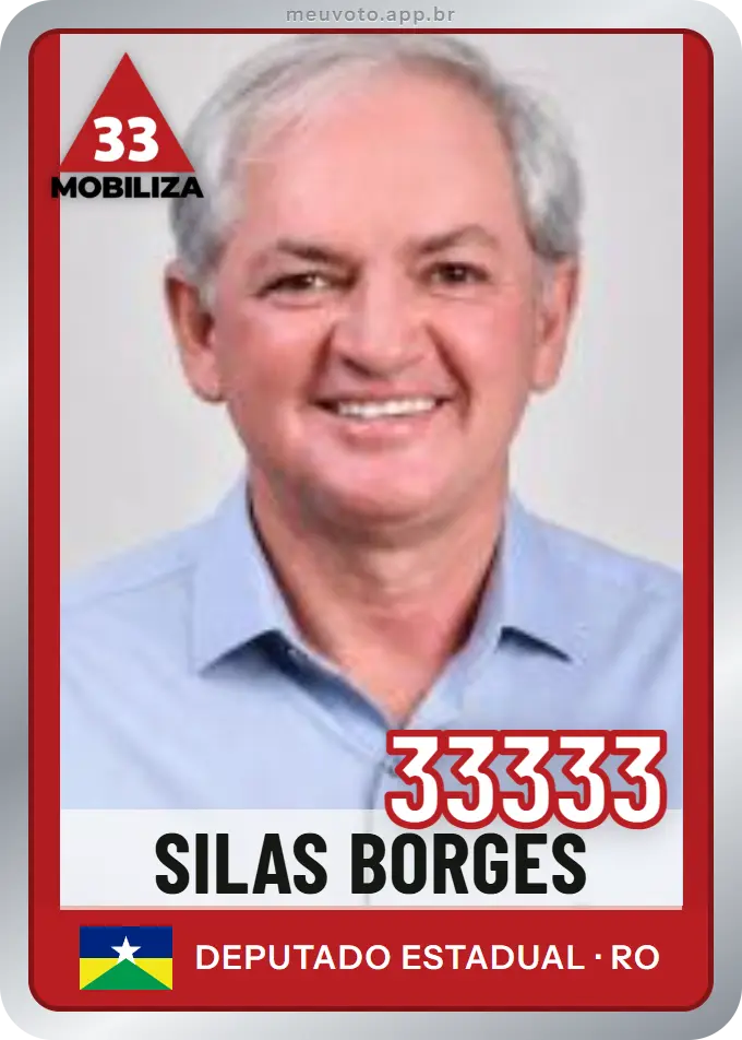 Carta de Silas Borges, número 33333, Mobiliza