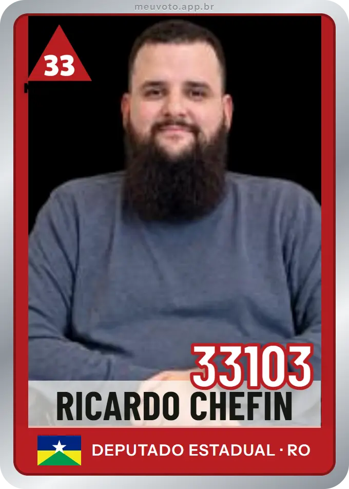 Carta de Ricardo Chefin, número 33103, Mobiliza