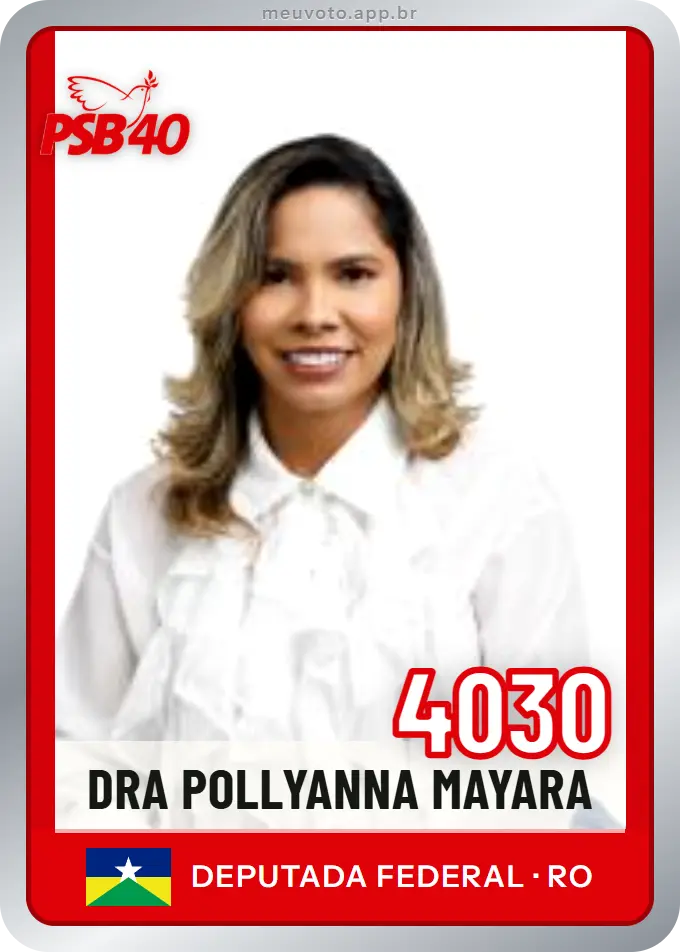 Carta de Dra Pollyanna Mayara, número 4030, PSB