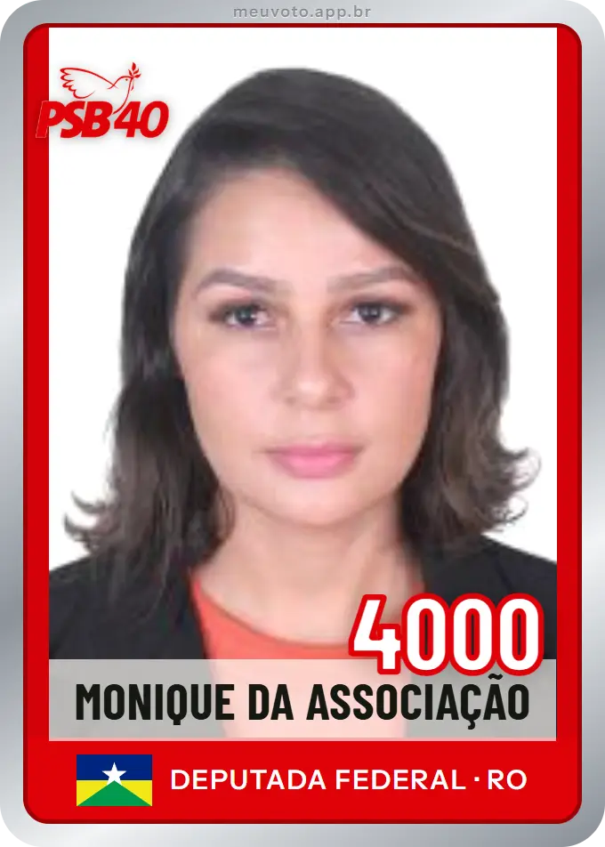 Carta de Monique da Associação, número 4000, PSB