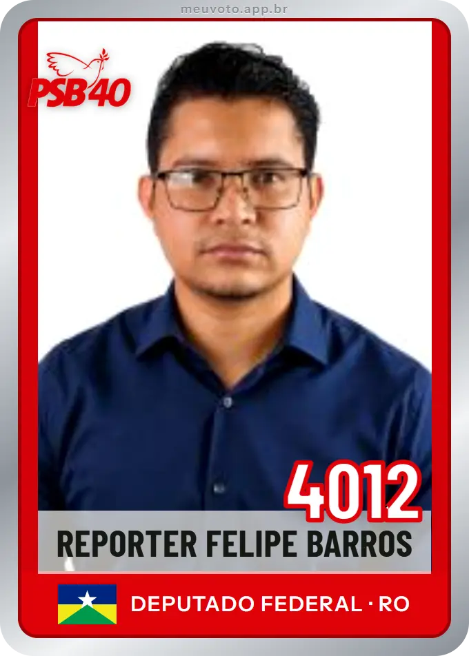 Carta de Reporter Felipe Barros, número 4012, PSB