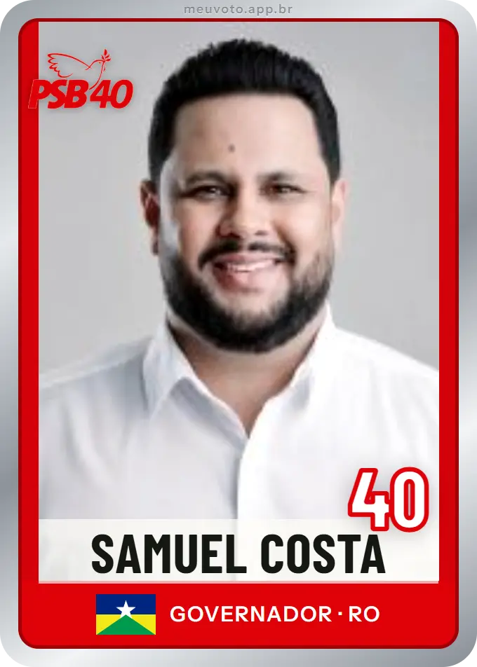 Carta de Samuel Costa, número 40, PSB