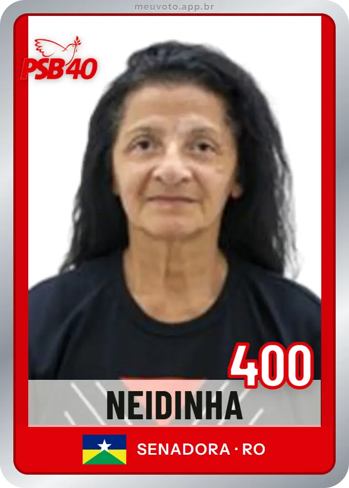 Carta de Neidinha, número 400, PSB