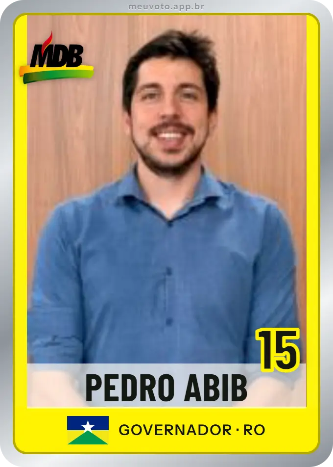 Carta de Pedro Abib, número 15, MDB