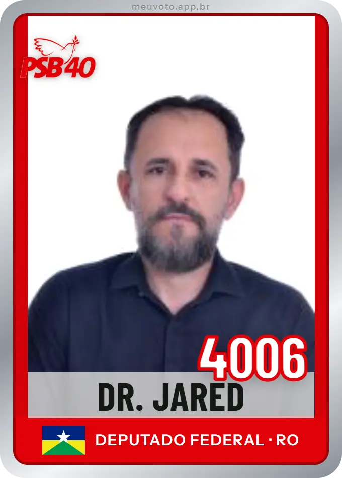 Carta de Dr. Jared, número 4006, PSB