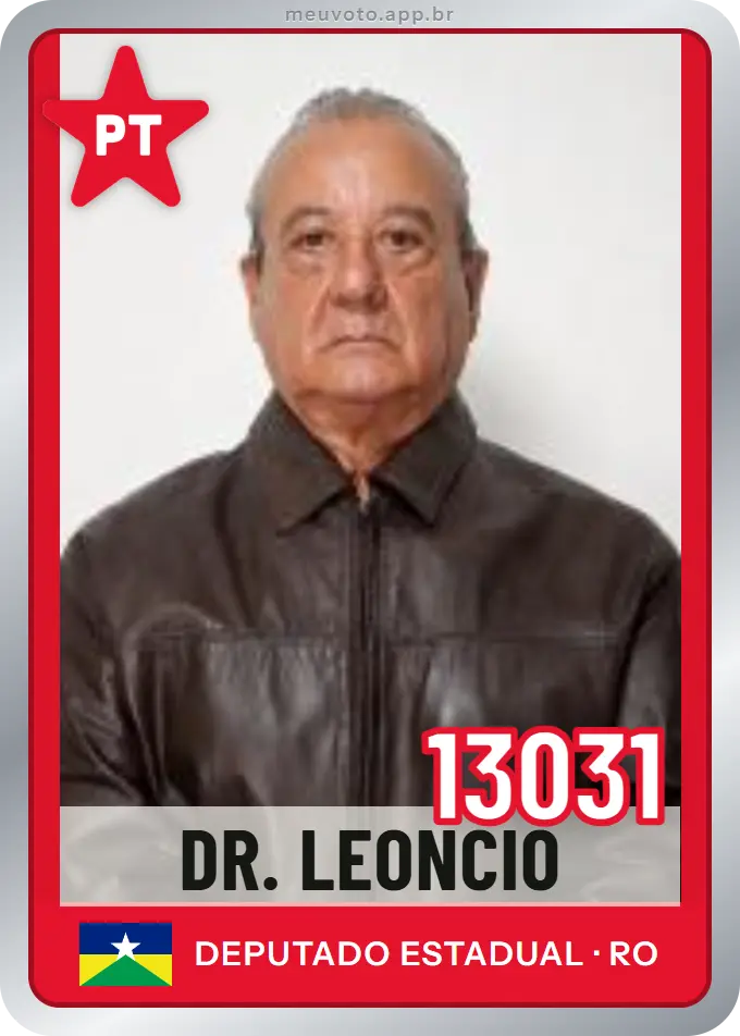 Carta de Dr. Leoncio, número 13031, PT