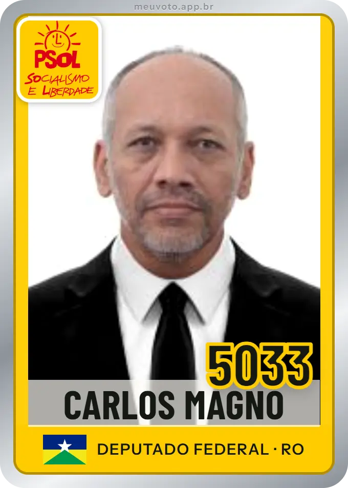 Carta de Carlos Magno, número 5033, PSOL