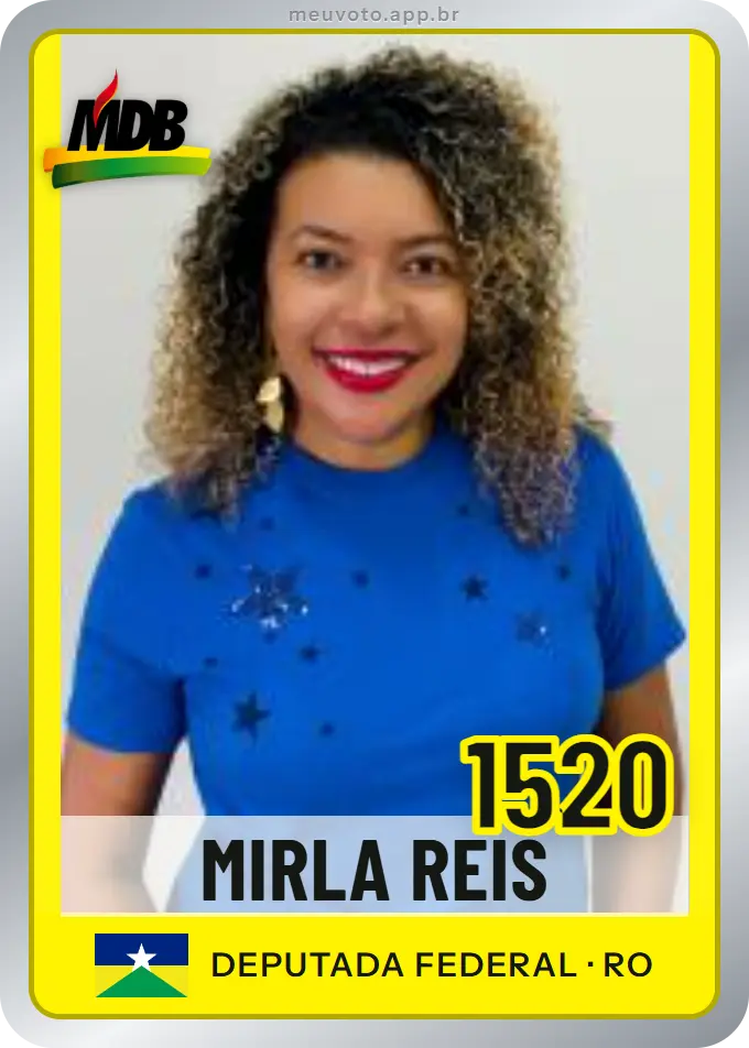 Carta de Mirla Reis, número 1520, MDB