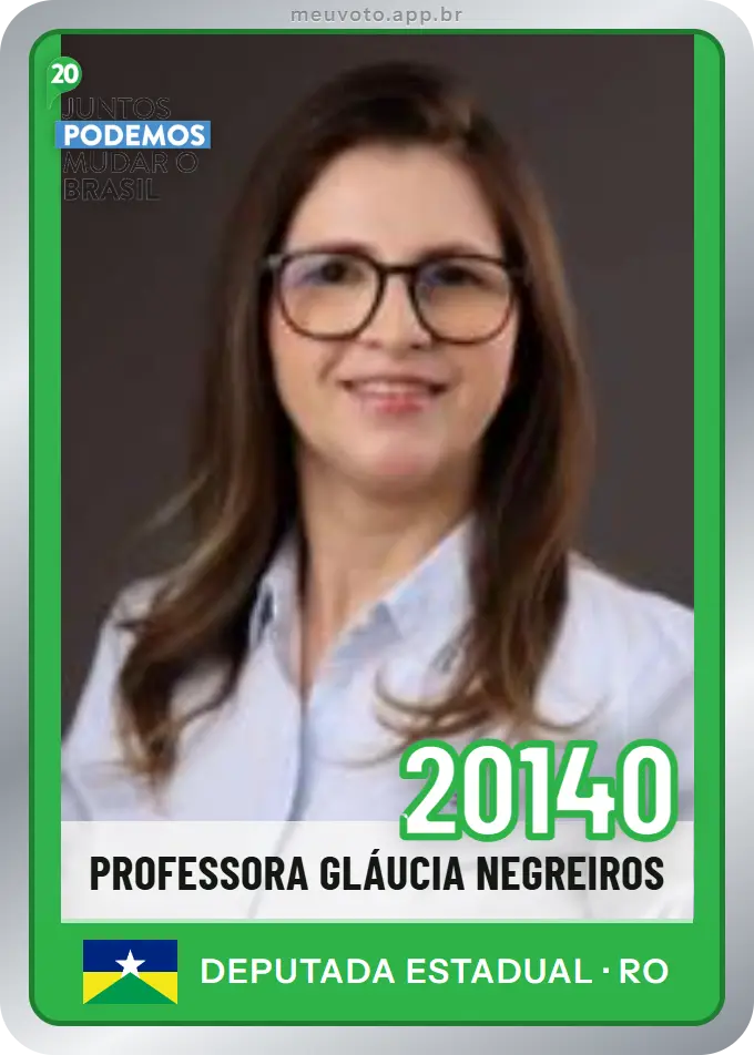 Carta de Professora Gláucia Negreiros, número 20140, Podemos