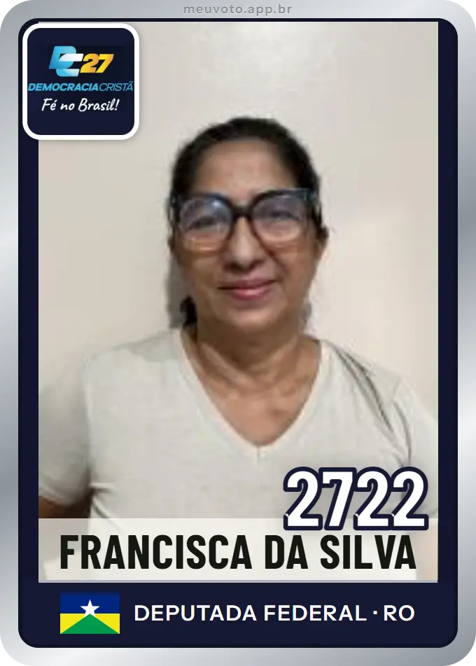 Carta de Francisca da Silva, número 2722, DC
