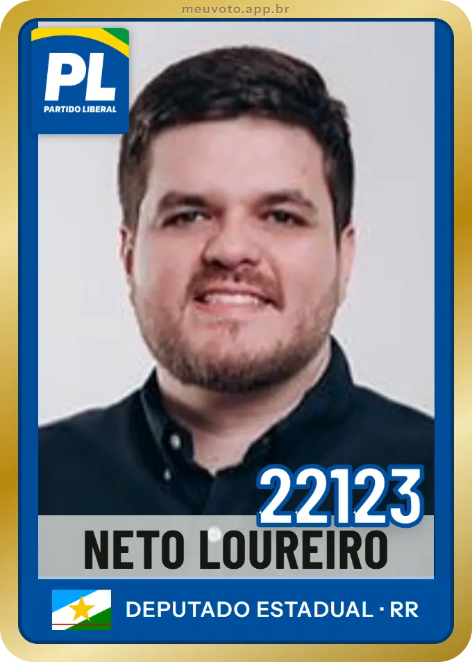 Carta de Neto Loureiro, número 22123, PL