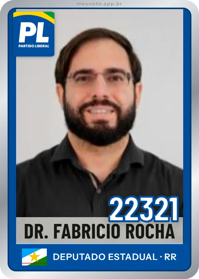Carta de Dr. Fabricio Rocha, número 22321, PL