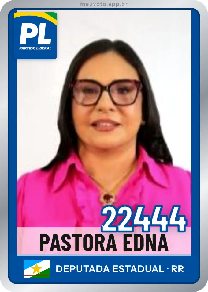 Carta de Pastora Edna, número 22444, PL