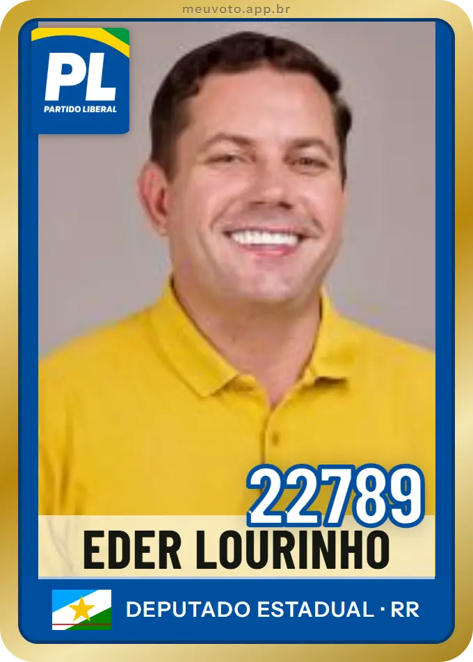 Carta de Eder Lourinho, número 22789, PL