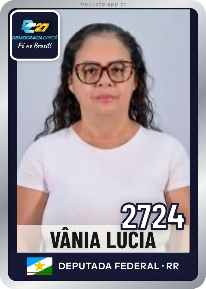 Carta de Vânia Lúcia, número 2724, DC