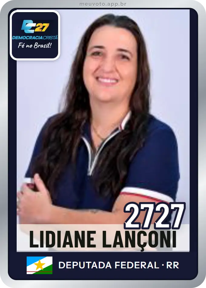 Carta de Lidiane Lançoni, número 2727, DC
