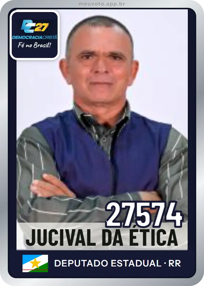 Carta de Jucival da Ética, número 27574, DC