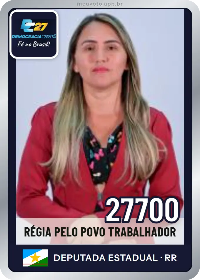 Carta de Régia Pelo Povo Trabalhador, número 27700, DC