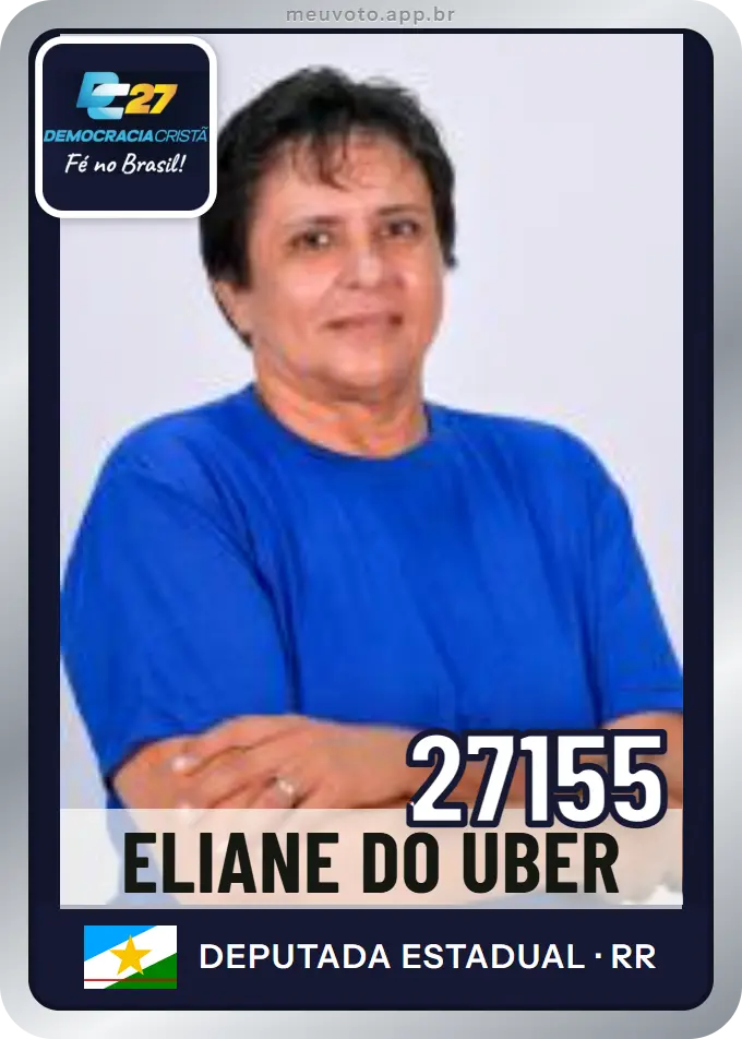 Carta de Eliane do Uber, número 27155, DC