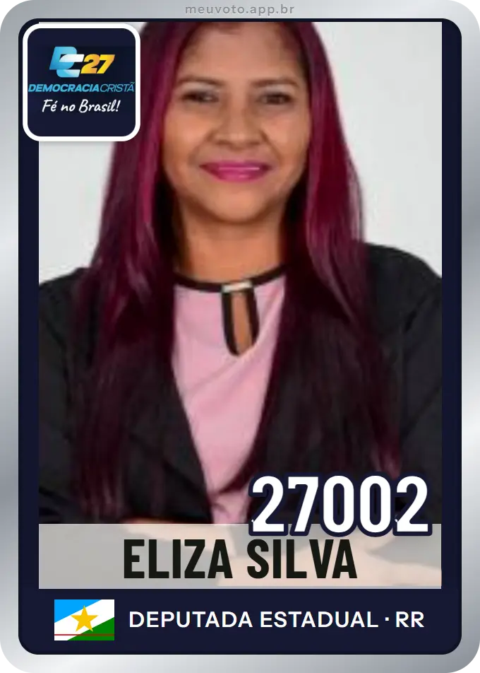 Carta de Eliza Silva, número 27002, DC