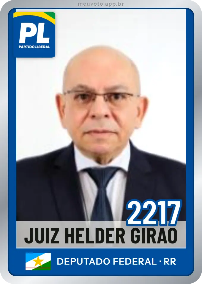 Carta de Juiz Helder Girão, número 2217, PL