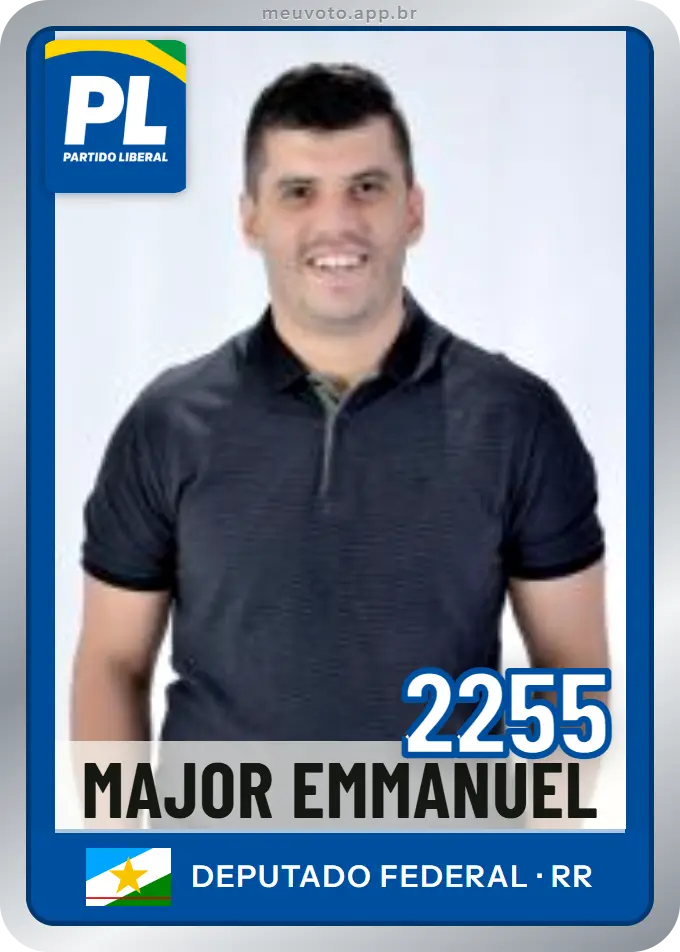 Carta de Major Emmanuel, número 2255, PL