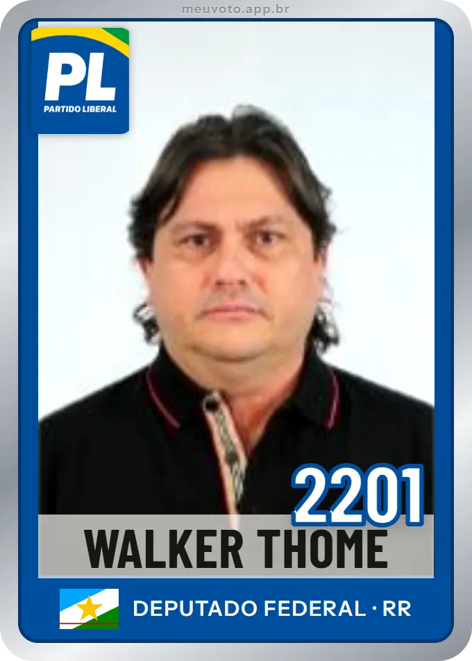Carta de Walker Thomé, número 2201, PL