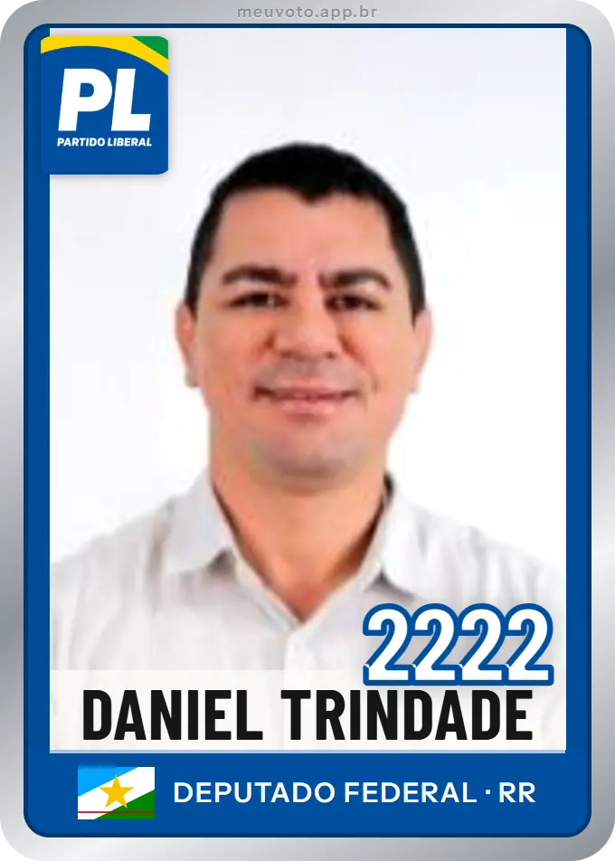 Carta de Daniel Trindade, número 2222, PL