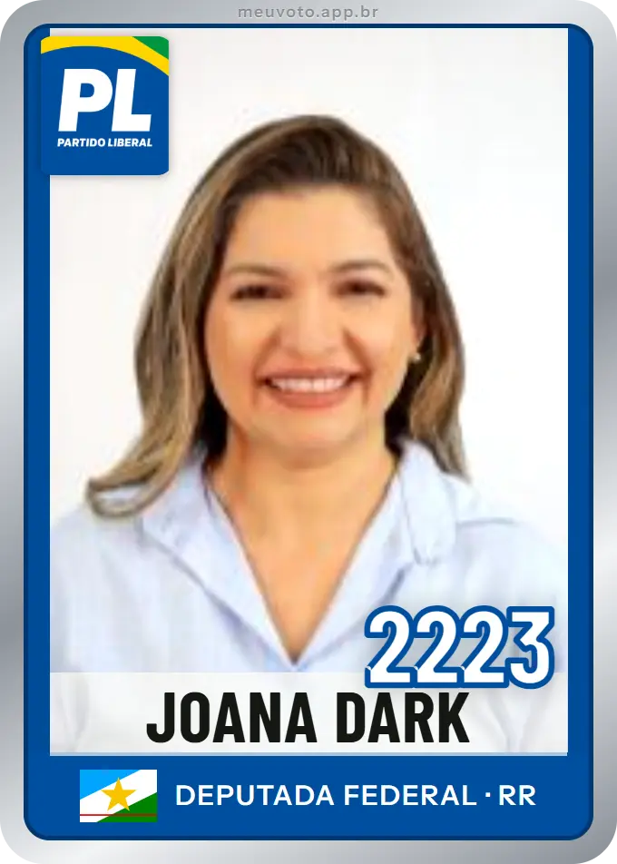 Carta de Joana Dark, número 2223, PL