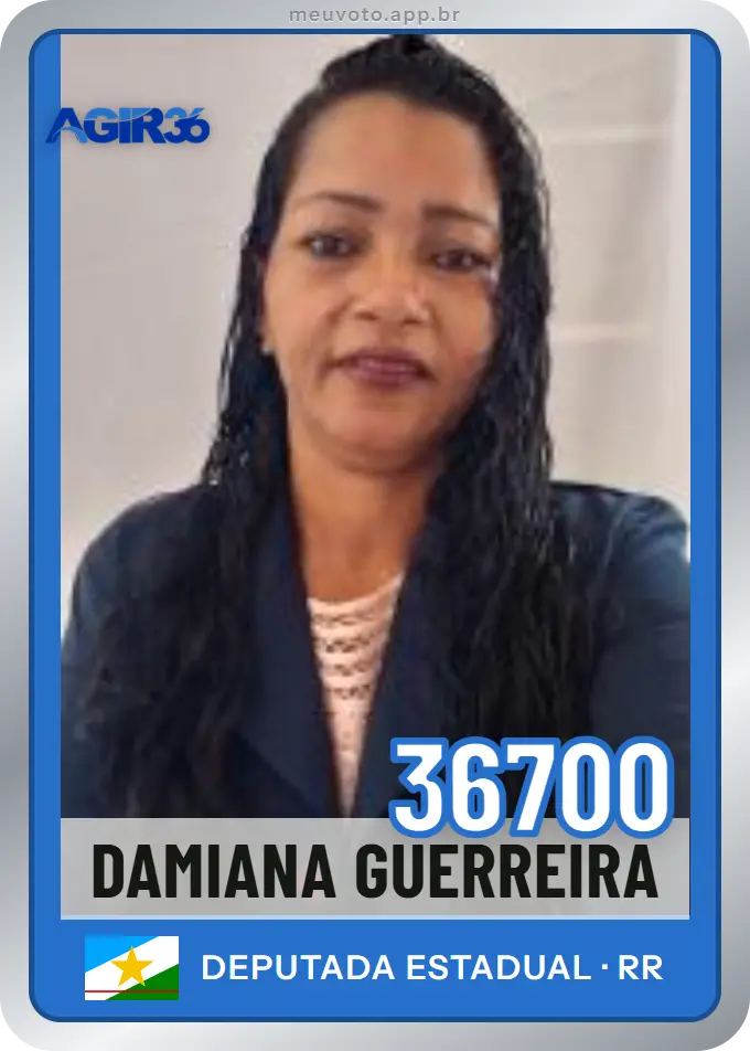 Carta de Damiana Guerreira, número 36700, Agir