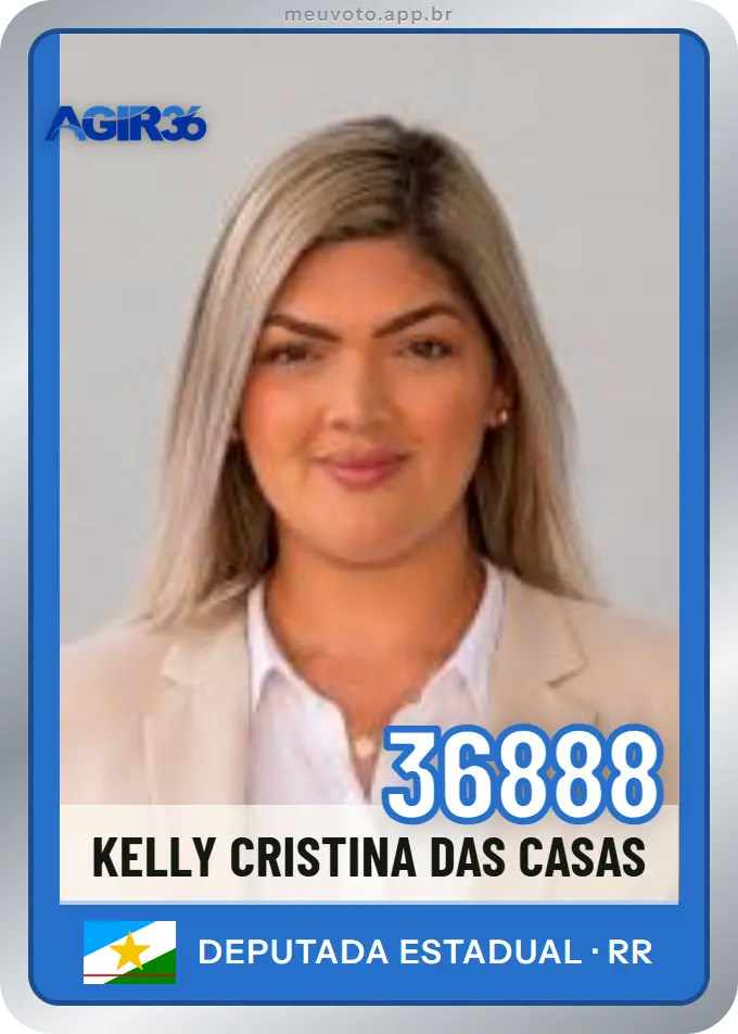 Carta de Kelly Cristina das Casas, número 36888, Agir