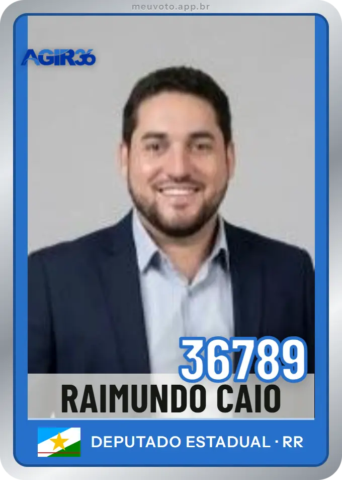 Carta de Raimundo Caio, número 36789, Agir